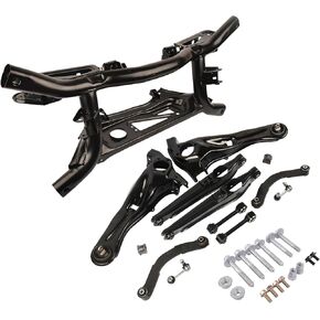 التعليق الخلفي Crossmember Traking Tralling Arm Arm Bar Bar Kit W/Bolts Replace لعام 2007-2016 Jeep Compass Patriot 4WD 68211932AB 5272715AD 5105930AB K641226 K641281 K641868 K750058