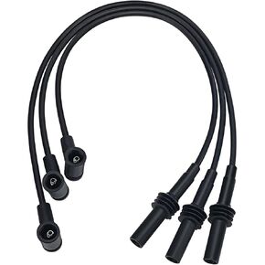 9466R Engine Spark Plug Wire Set for 2011-2013 Ram Truck 1500 Jeep Liberty Dakota Nitro Replace# 9466R （Set of 3）