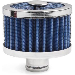 غطاء صمام 23 ملم مرشح سيارة مرشح الهواء مرشح الهواء البارد عالمي مرشح تدفق عالي التدفق الأزرق in Kuwait