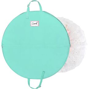 Univivi Tutu Dance Costume Garment Bag, 40 Inch Foldable Garment Bags for Hanging Clothes, Dress Up Storage Bag with Full Zipper for Children Girls