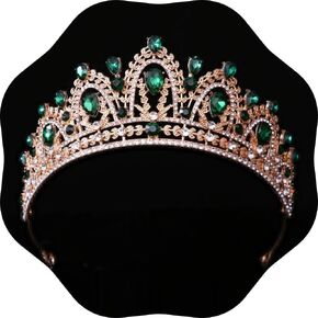 Kamirola Queen Crown and Tiaras Princess Crown for Women Crystal Headbands for Bridal, Princess for Wedding and Party Cosplay（TR76)