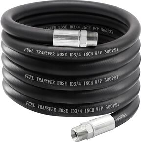 3/4 "10 أقدام نقل الوقود خرطوم مضخة مزرعة مع 3/4" NPT طلاء نهاية من الذكور للديزل وقود الديزل البنزين
