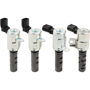 4 PCS عمود الحدبات الموضع الملف اللولبي محرك توقيت متوافق مع لكزس ES350 RX350 تويوتا أفالون كامري هايلاندر RAV4 SIENNA VENZA استبدال 153300P030 153400P020 OCV صمام التحكم في زيت OCV
