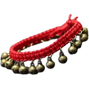 Bracelet with Bells That Jingle for Men/women, Pure Copper Ankle Brass Bell Bracelet