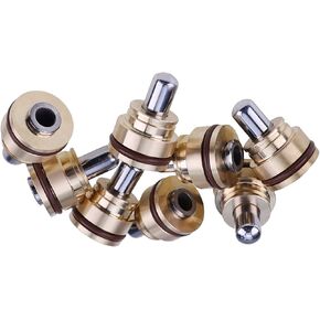 BLUESUNSOLAR 8Pcs/Set 25MM Joystick Control Lever Pusher Handle Bullet Replacement for Caterpillar CAT Excavator E320B E320C E320D 320C