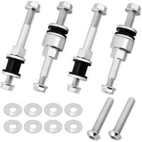 WOWTK Detachables Docking Hardware Kit fits for Harley Softail 2003-2017 FLSTC,2005-2007 FLSTSC,2006 FLST, 2003 FLSTS models with Detachables accessories or Soft saddlebags