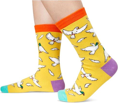 HAPPYPOP Hummingbird Gifts for Women - Funny Bird Socks for Men, Hummingbird Gifts for hummingbird lovers, Hummingbird Socks Unisex Birds Socks in Saudi Arabia