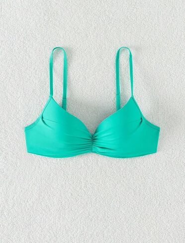 نساء zaful twist الأمامي underwire bikini أعلى دفع الدانتيل لأعلى قمم السباحة قمم حمالة الصدر مبطنة بدلة السباحة مبطنة in Saudi Arabia