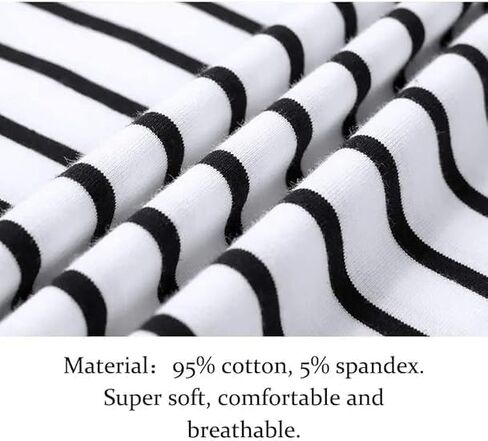 LilyCoco Women's Short Sleeve Striped Shirt Summer Crewneck T Shirt Basic Tops in Saudi Arabia