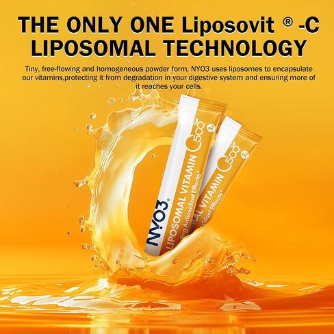 فيتامين C 500mg حزم 30 ملغ ، و Liposovit-C عالي امتصاص حمض الأسكوربيك الدهون القابل للذوبان في VIT C- يدعم الجهاز المناعي وداعم الكولاجين- صحة الجلد المضادة للأكسدة القوية in Kuwait