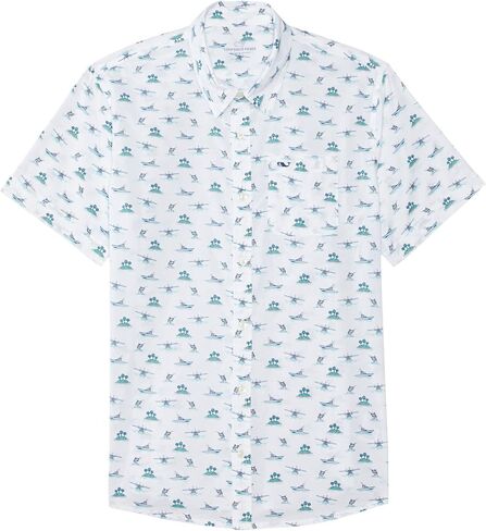 vineyard vines Boys' Printed Short Sleeve (Toddler/Little Big Kid) in Saudi Arabia