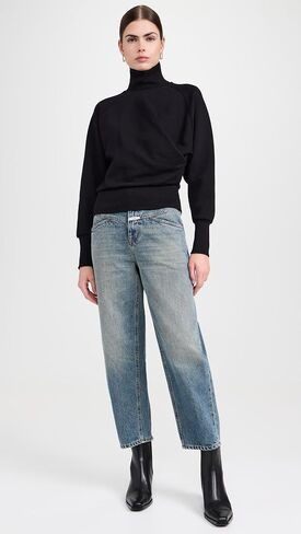 Closed Women's Draped Turtleneck Sweatshirt in Saudi Arabia