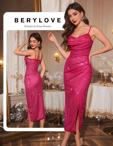 Berylove الترتر الرسمي الزفاف ضيف كوكتيل السباغيتي حزام حفلة موسيقية in Kuwait