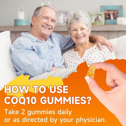 عبوتان من علكات CoQ10 250 مجم، بالإضافة إلى أوميغا 3 وفيتامين ب3 والزنك والمغنيسيوم - مكملات الإنزيم المساعد Q10 عالية الامتصاص لصحة القلب والطاقة الخلوية ودعم مضادات الأكسدة، 120 قطعة in Kuwait