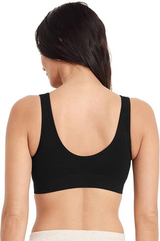 Jockey Women's Bra Seamfree Cotton Blend Light Support Bralette in Saudi Arabia