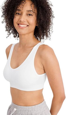 Jockey Women's Bra Seamfree Cotton Blend Light Support Bralette in Saudi Arabia