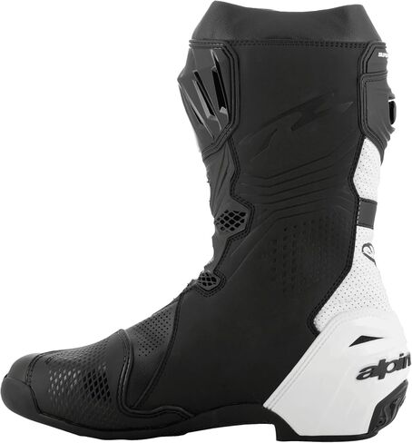 Alpinestars Supertech R v2 Vented Boots (47) (Black/Red/Fluorescent Yellow/White/Grey) in Saudi Arabia