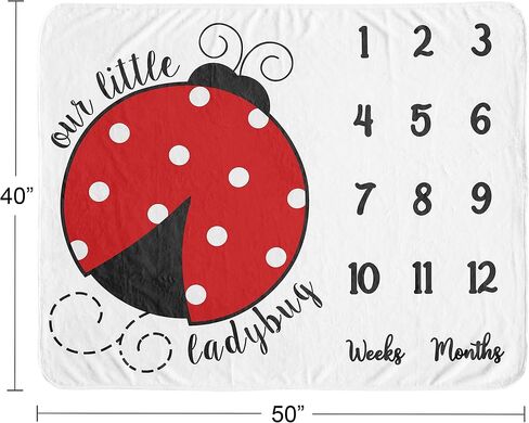 Sweet Jojo Designs Woodland Animal Toile Boy Girl Milestone Blanket Monthly Newborn First Year Growth Mat Baby Shower Memory Keepsake Gift Picture -Grey Green Brown Forest Bear Deer Fox Owl Bunny Bird in Saudi Arabia