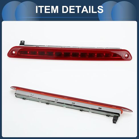 LED Third Brake Light Compatible for MercedesBenz Sprinter 2500 3500 2014-2023, Waterproof Plastic Red Housing 3rd High Mounted Stop Lamp Rear Center High Level Brake Light in Kuwait