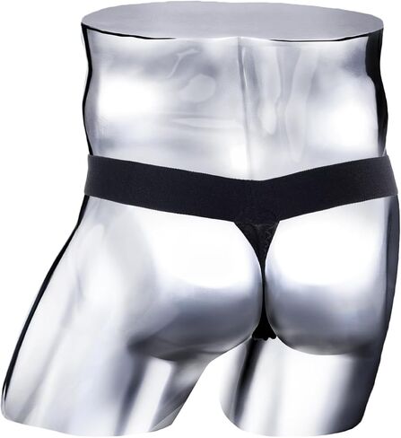 Littleforbig Wider Straps Thong Tucking Gaff Panties Smooth Silky Hiding Gaff Shaping Briefs in Saudi Arabia