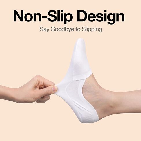 Cloud Ankle Socks for Women & Men - Thin Comfortable Non Slip Invisible Low Cut Cotton No Show Socks for Casual & Formal Wear in Saudi Arabia