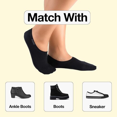 Cloud Ankle Socks for Women & Men - Thin Comfortable Non Slip Invisible Low Cut Cotton No Show Socks for Casual & Formal Wear in Saudi Arabia