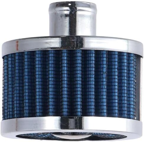 23mm Valve Cover Breather Filter Car Air Filter Universal Cold Air Intake Filter High Flow Vent Blue in Kuwait