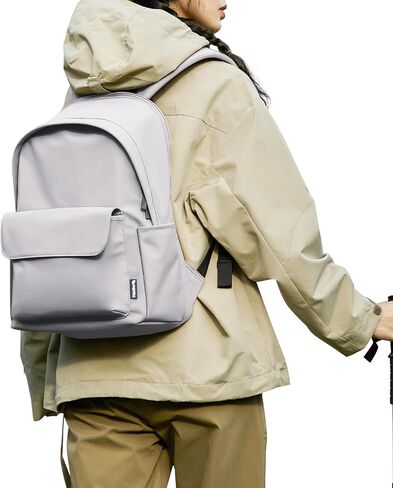 حقائب الظهر غير الرسمية Hanke على ظهرها للنساء والرجال ، والوزن الخفيف على ظهر حقيبة ظهر للعمل ، ومشي لمسافات طويلة مع تصميم الراحة الفريدة (Iris Black) in Kuwait