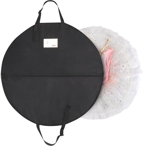 Univivi Tutu Dance Costume Garment Bag, 40 Inch Foldable Garment Bags for Hanging Clothes, Dress Up Storage Bag with Full Zipper for Children Girls in Saudi Arabia