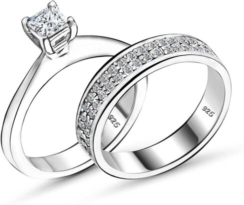 Solid Genuine 925 Sterling Silver Blue Turquoise Eternity Stacking Ring for Women in Saudi Arabia