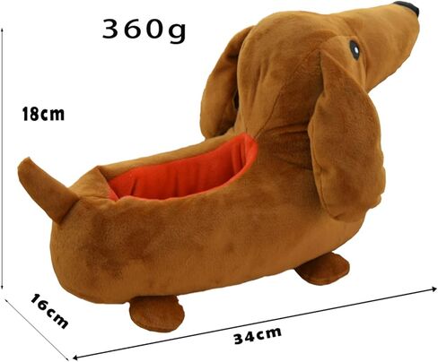 Cute Dachshund Slippers For Women - Cozy Warm Animal Dog Slippers in Kuwait