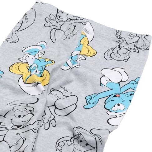The Smurfs Boys' 4-Piece Snug-fit Cotton Pajama Set, Soft & Cute for Kids in Kuwait