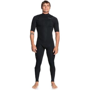 Quiksilver Mens Everyday Sessions 2/2 Short Sleeve Chest Zip Springsuit