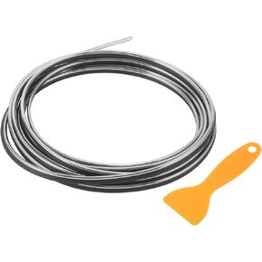 Air Vent Decoration Strip/for All Straight Air Vent Outlet for Car Interior Air Vent Decoration Strip/Durable PVC, Plating / 1 Set Silver Tone
