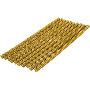 Air Vent Decoration Strip/for All Straight Air Vent Outlet for Car Interior Air Vent Decoration Strip/Durable PVC, Rhinestones / 10 Pcs Gold