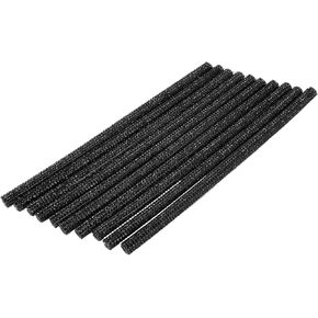 Air Vent Decoration Strip/for All Straight Air Vent Outlet for Car Interior Air Vent Decoration Strip/Durable PVC, Rhinestones / 10 Pcs Black