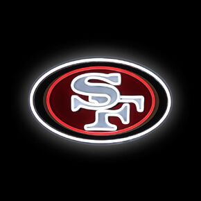 FOCO New Orleans Saints NFL Team Logo LED Neon Light Up Sign