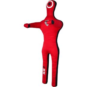 SPORTS, Jiu Jitsu Grappling Dummy Self Defense Training BJJ Wrestling Practice MMA Submission Throwing Dummies (Standing 5 FT / 60 in ) - UNFILLED, 2021, Blue, 5 FEET / 60In in Kuwait