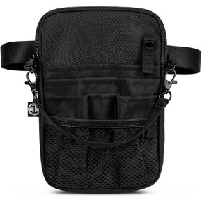 Nurse Fanny Pack for Nurse Supplies, Nurse Tool Belt as a Nurse Pocket Organizer with a Medical Tape Holder, Nurse Pouch, Medical Fanny Pack for Nurses (Black)