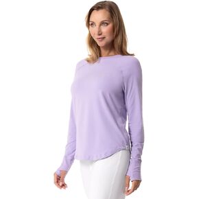 Coolibar UPF 50+ Women's LumaLeo Long Sleeve T-Shirt - Sun Protective