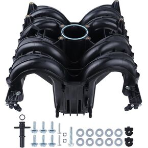 FEIDKS Engine Intake Manifold w/Gasket Compatible with Ford F150 F250 F350 Lincoln Models Replaces 615-268 5L1Z-9424-A