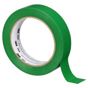 3M™ General Purpose Vinyl Tape 764, Green, 1 in x 36 yd, 5 mil