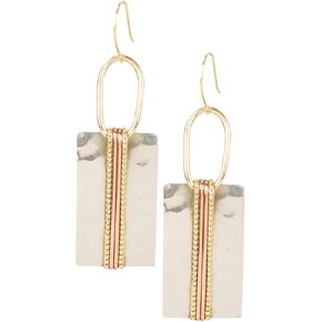 Spunkysoul Boho Dangle Vintage Multi Metal Fashion أقراط للنساء