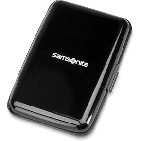 محفظة Samsonite® الألومنيوم RFID ، أسود