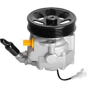 21-329 Power Steering Pump with Pulley Compatible with Subaru Forester 2006-2008, Compatible with Impreza 2006-2007, 2.5L Gas, Replace # 34430SA0019L 34430SA020 34430SA0219L N9900761 9900761 6078PX