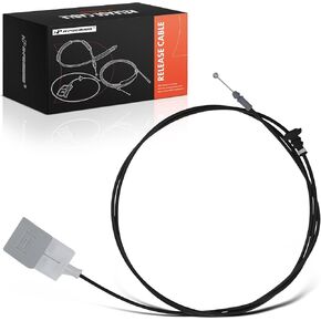 A-Premium Front Hood Latch Cable مع مقبض متوافق مع Toyota Corolla 2009 2010 2011 2012 2013 ، 74.02 inch ، استبدل# 5363002200