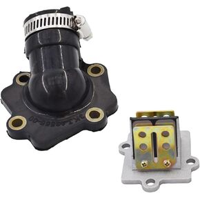 Motorcycle Intake Manifold Reed Valve Replacement for Jog 50 CG50 CY50 1986-1999 Jog Vino Zuma 49cc 50cc SR50 Scooter