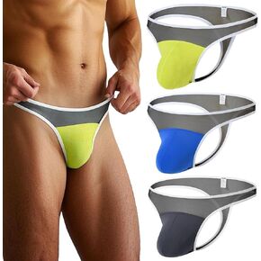 ملابس داخلية صفيق للرجال انظر من خلال الثونغات و G Sexy Pouch Underwear