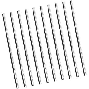 10pcs Silver Tone Chrome Car Air Condition Vent Grille Rim Trim Strip Auto Replacement Parts