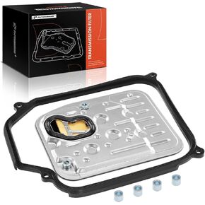A-Premium Automatic Transmission Fluid Filter with Pan Gasket, Compatible with Volkswagen Jetta 1993-1999, Passat, Golf, Cabrio, Corrado, EuroVan & Audi 80, 90, 100 Quattro, Cabriolet, V8 Quattro